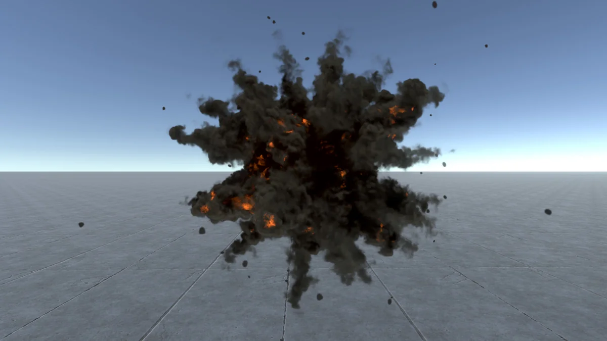 HQ Realistic explosions asset