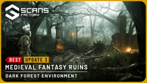 Medieval Fantasy Ruins – Dark Forest Environment