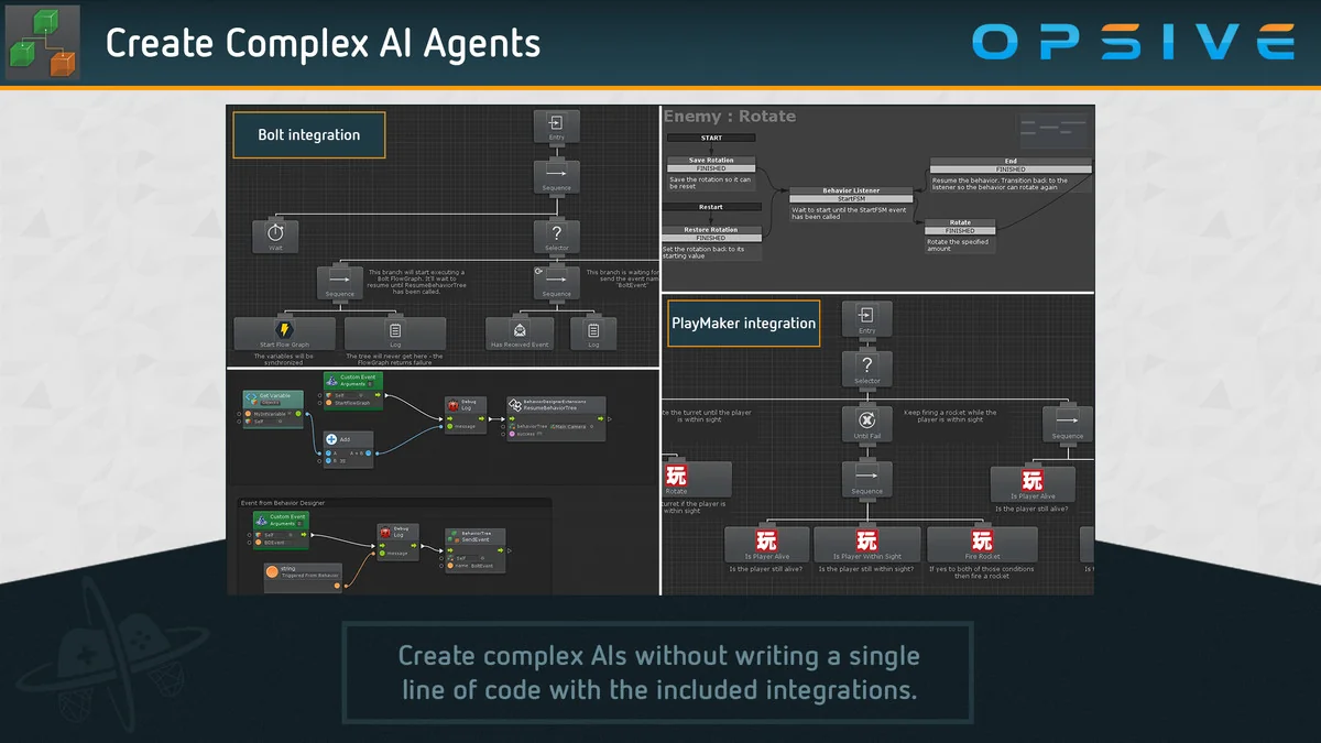 Behavior Designer – Behavior Trees for Everyone asset