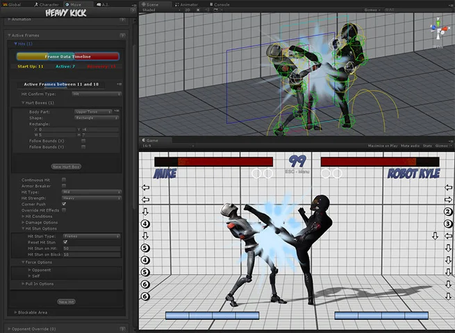 Universal Fighting Engine 2 (PRO) asset