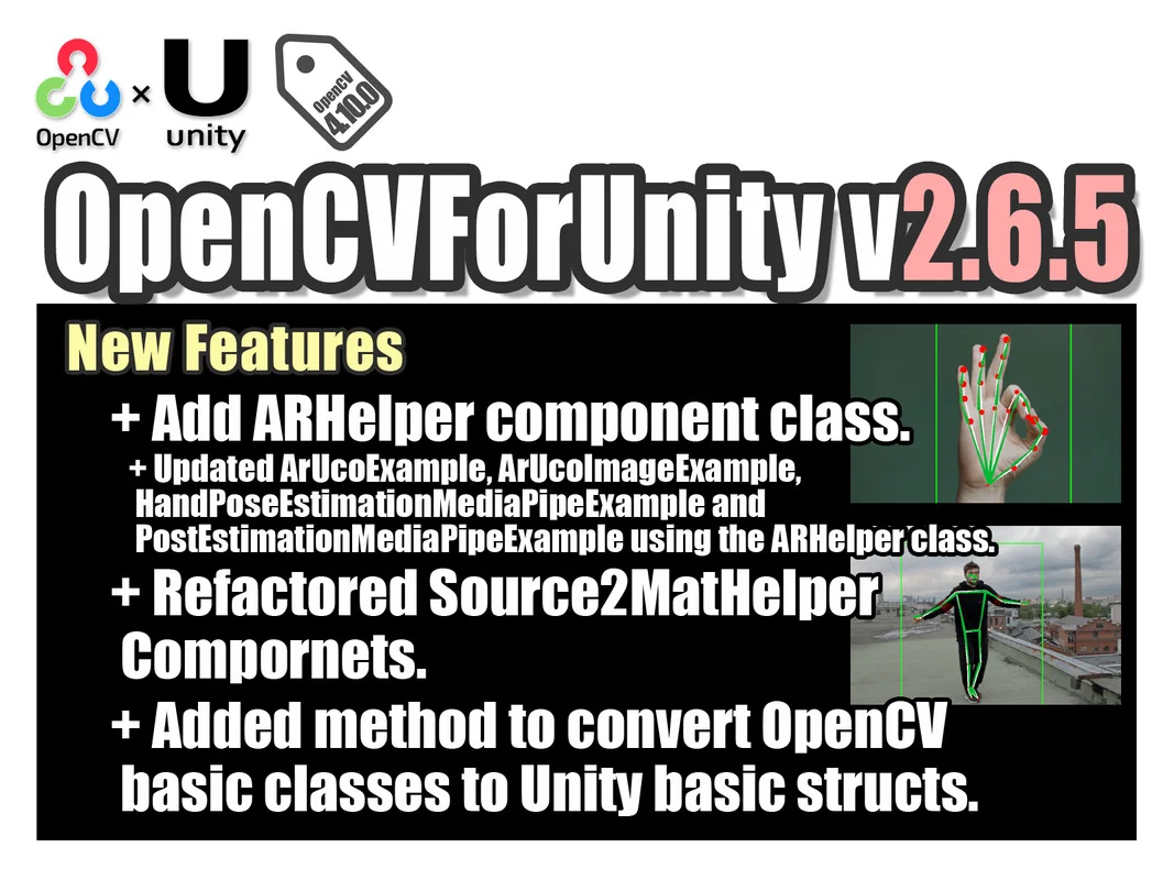 OpenCV for Unity asset