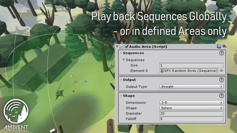 Ambient Sounds – Interactive Soundscapes for Unity 6 asset