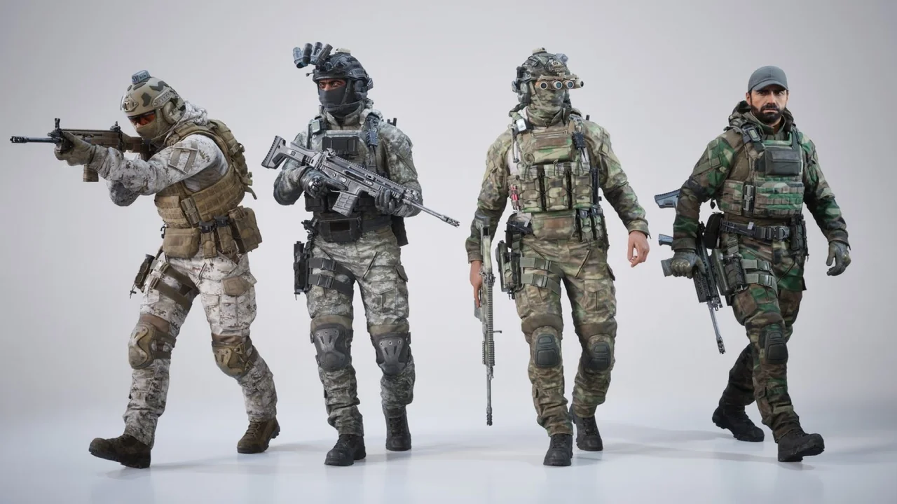 Special Ops – Modular Character Bundle asset
