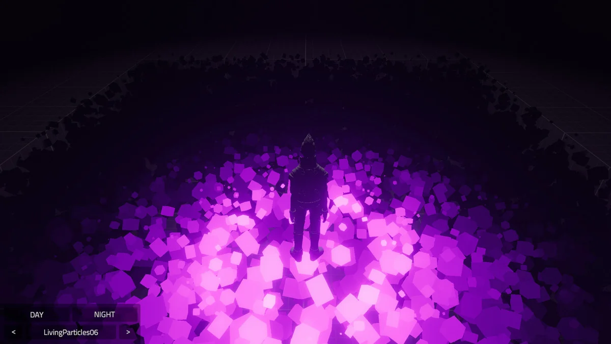 Living Particles asset