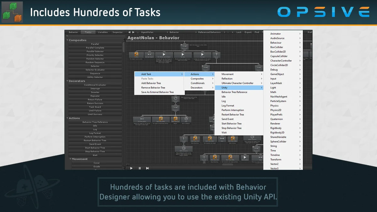 Behavior Designer – Behavior Trees for Everyone asset