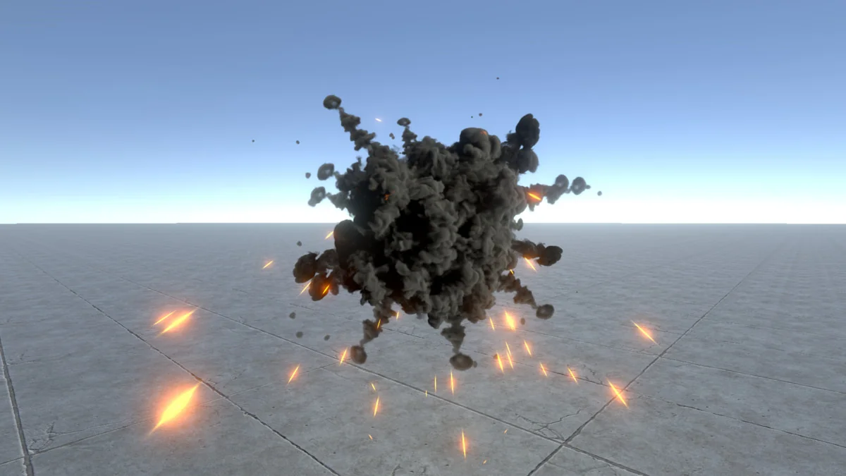 HQ Realistic explosions asset