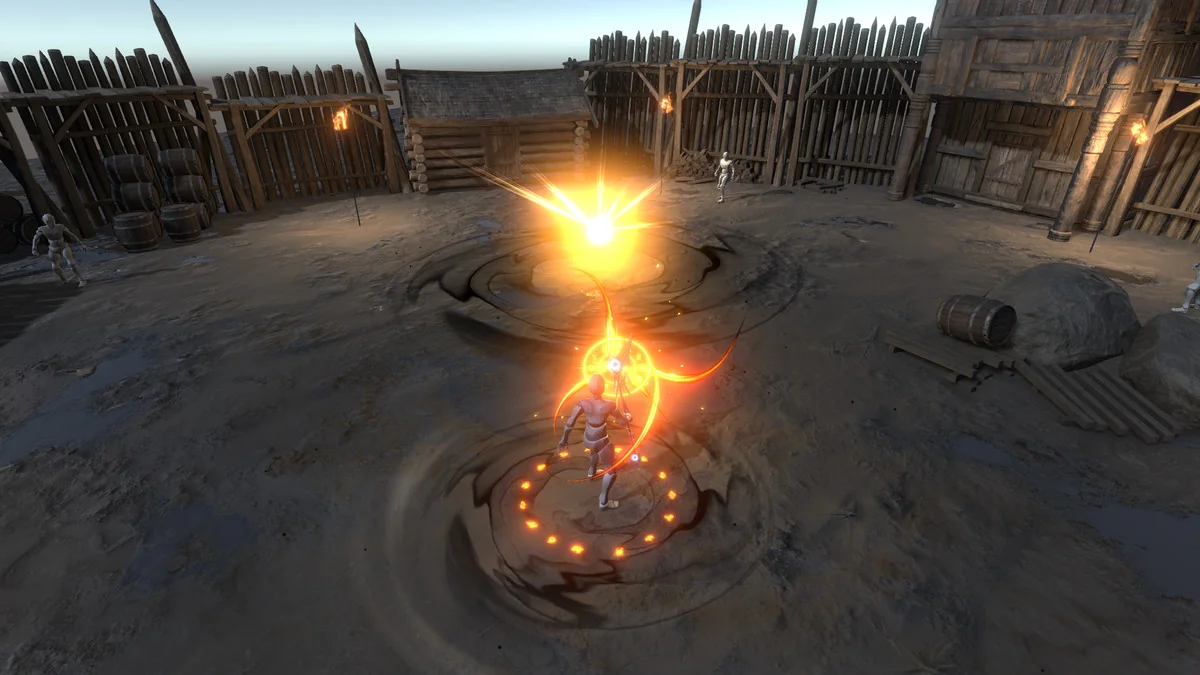 Wizard spells pack asset