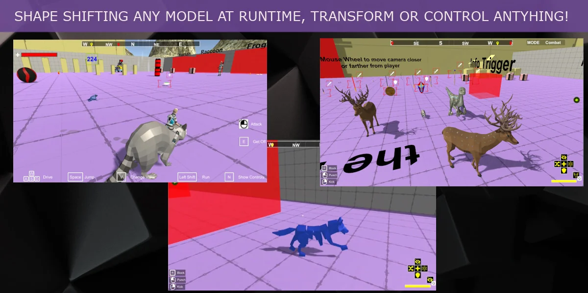 Game Kit Controller – Shooter Melee Adventure FPS TPS Creator 3D + 2.5D asset