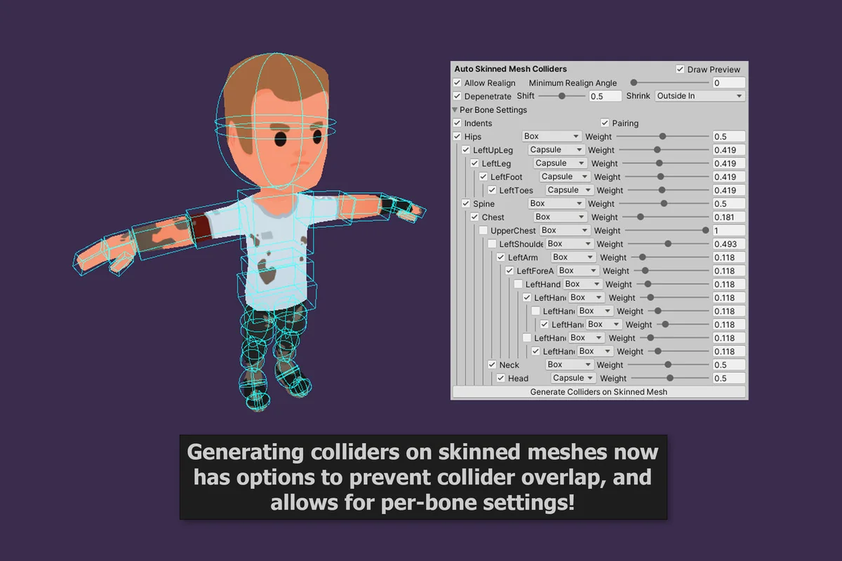 Easy Collider Editor asset