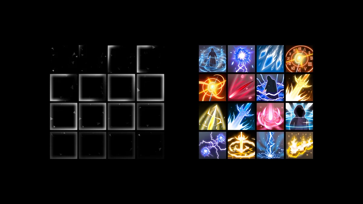 Wizard spells pack asset
