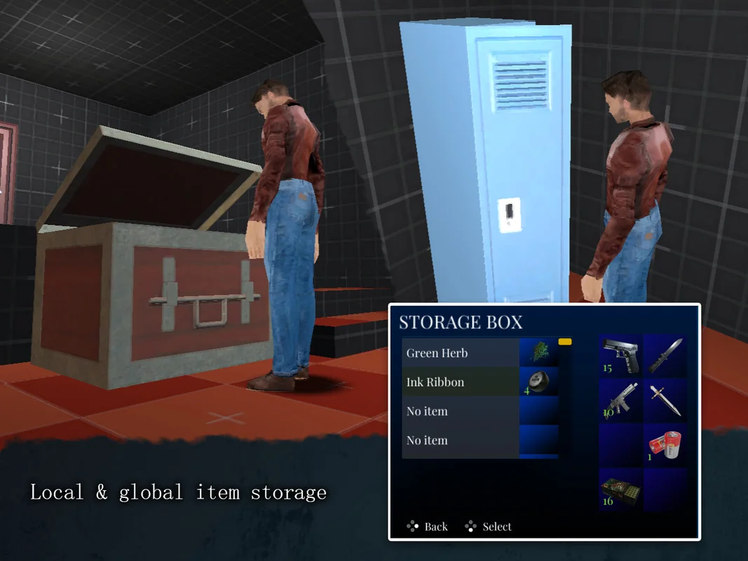 Retro Horror Template asset