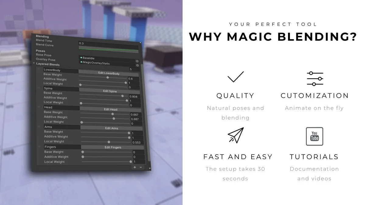 Magic Animation Blend asset