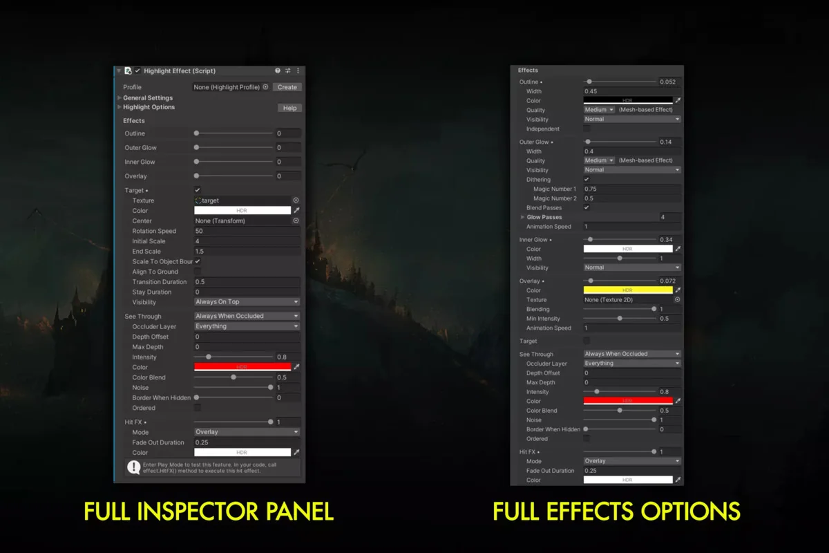 Highlight Plus 2 – All in One Outline & Selection Effects asset