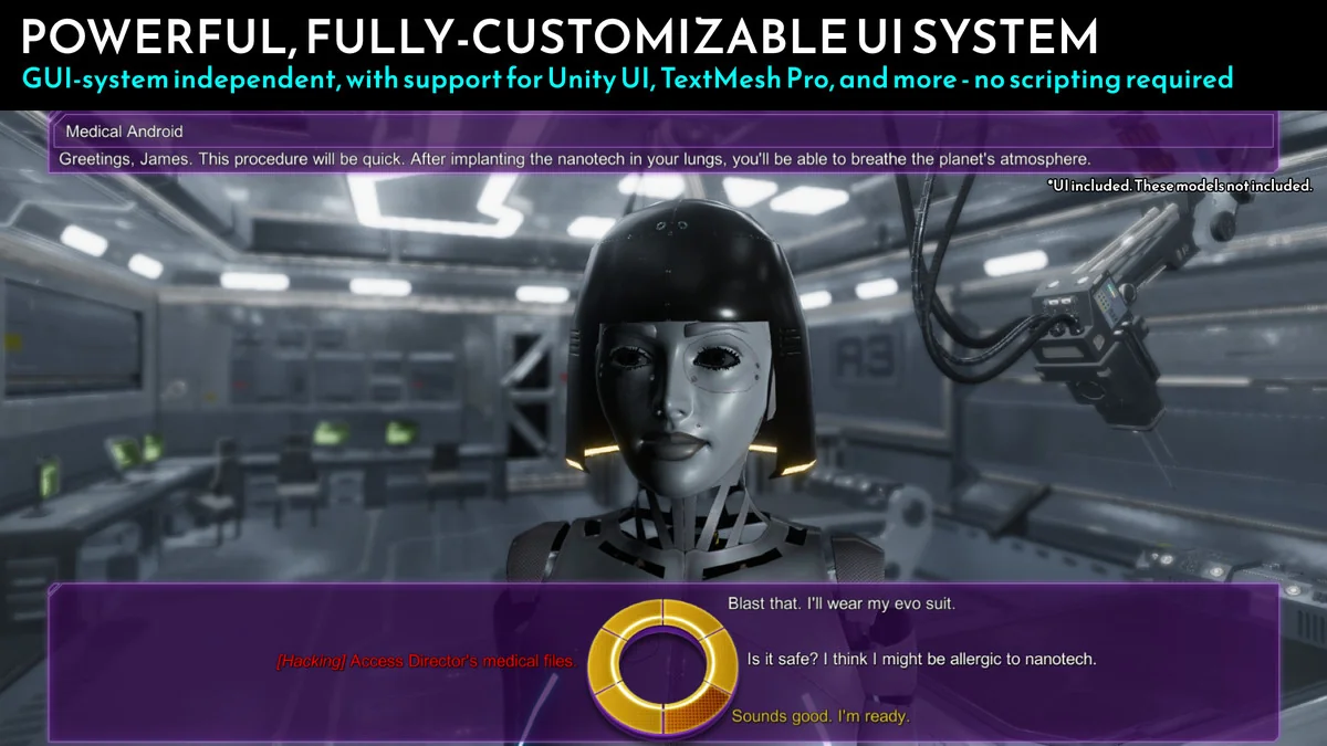 Dialogue System for Unity asset