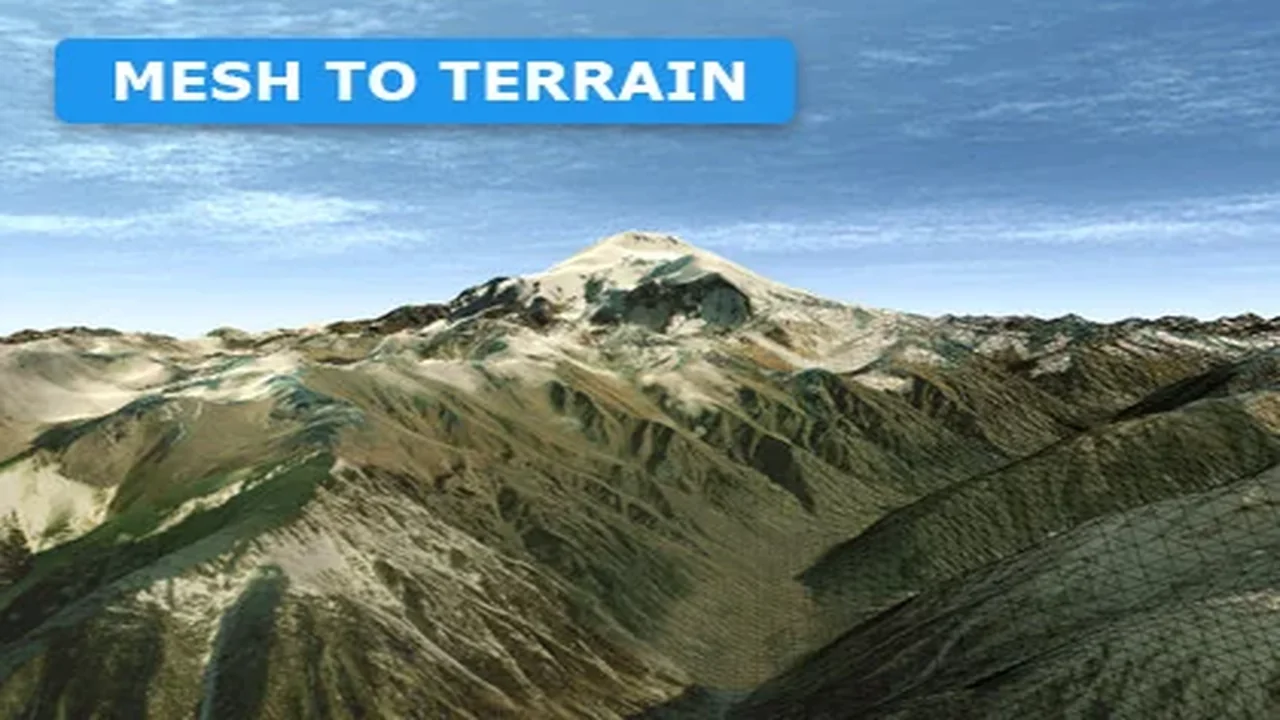 Mesh to Terrain