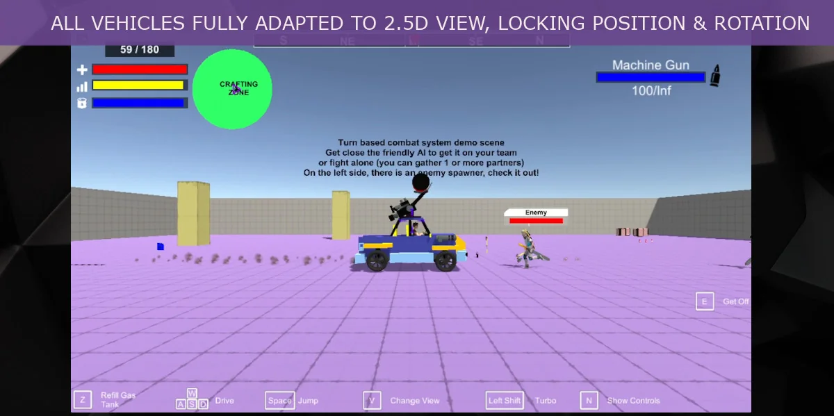 Game Kit Controller – Shooter Melee Adventure FPS TPS Creator 3D + 2.5D asset