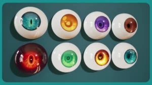 Stylized Eye Material