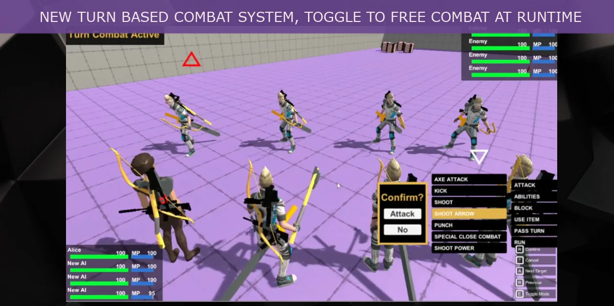 Game Kit Controller – Shooter Melee Adventure FPS TPS Creator 3D + 2.5D asset