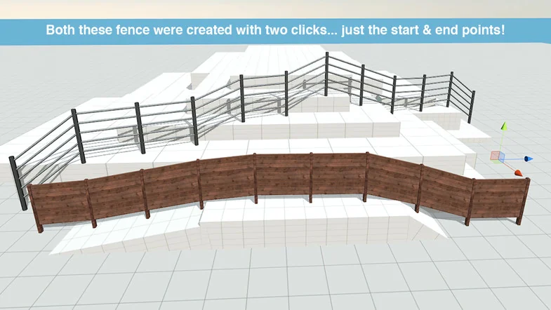 Auto Fence & Wall Builder asset