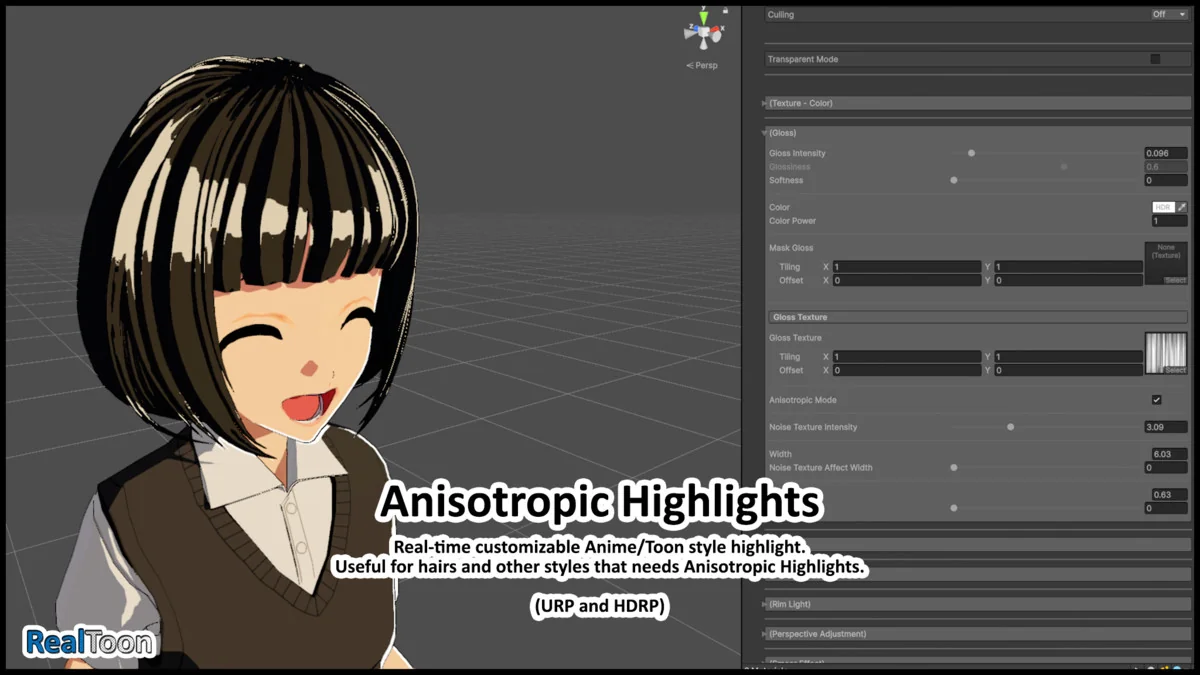 RealToon (Pro Anime/Toon Shader) asset