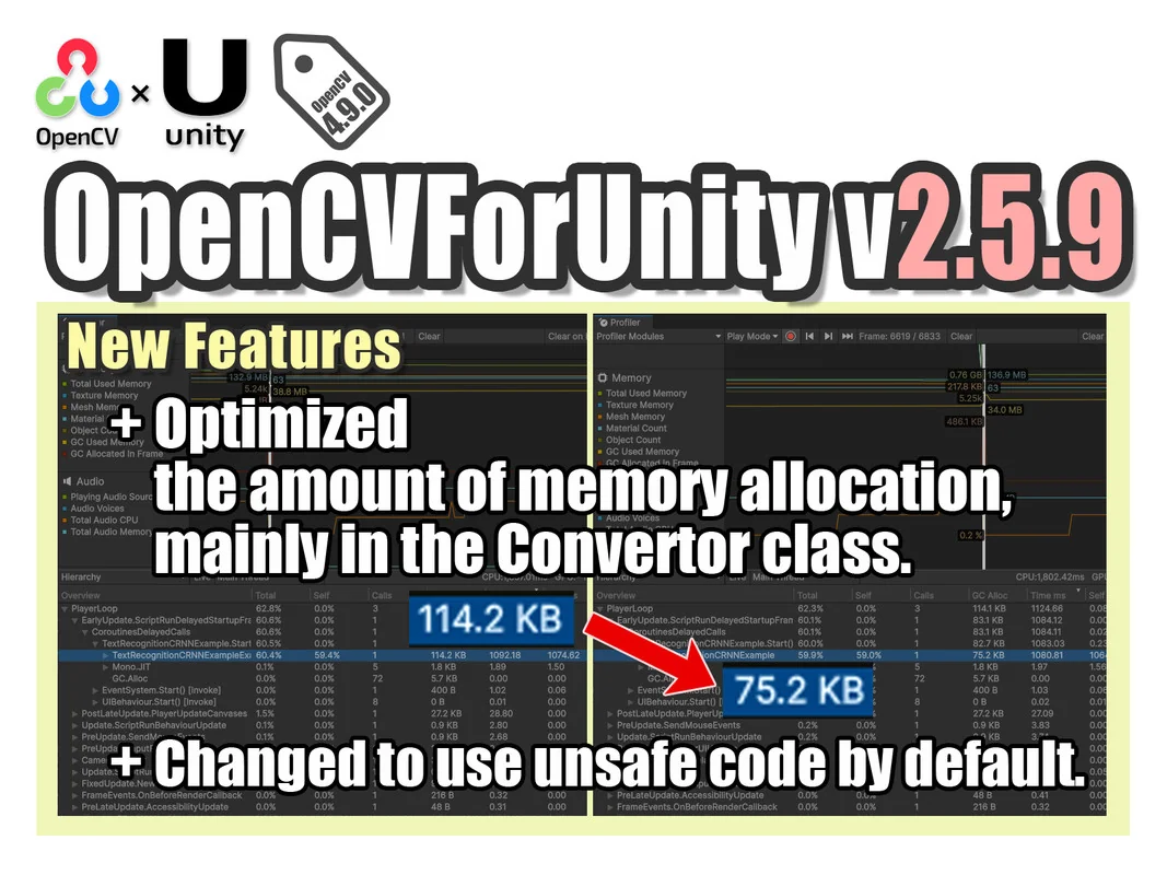 OpenCV for Unity asset