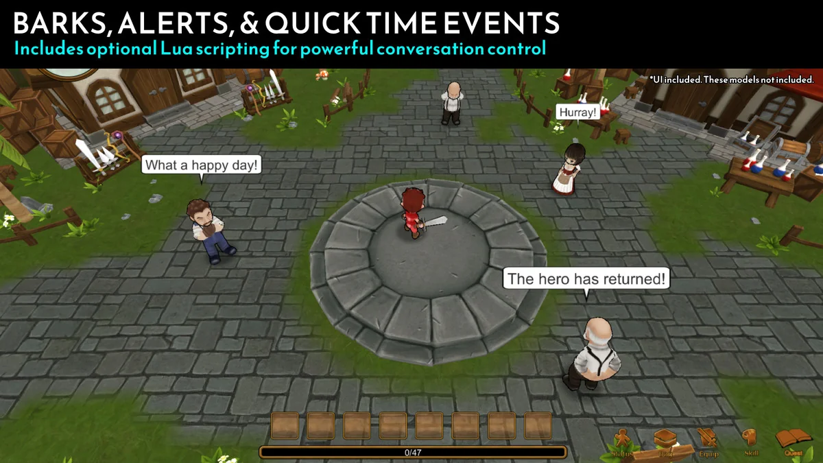 Dialogue System for Unity asset