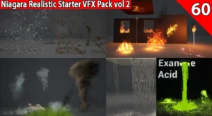 Niagara Realistic Starter VFX Pack 2