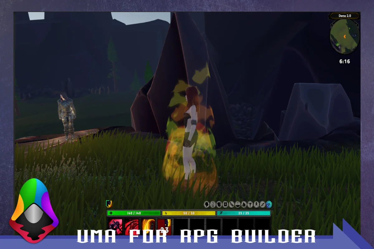 UMA for RPG Builder asset