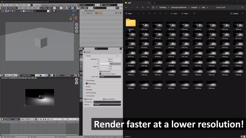 Auto Upscale Addon asset