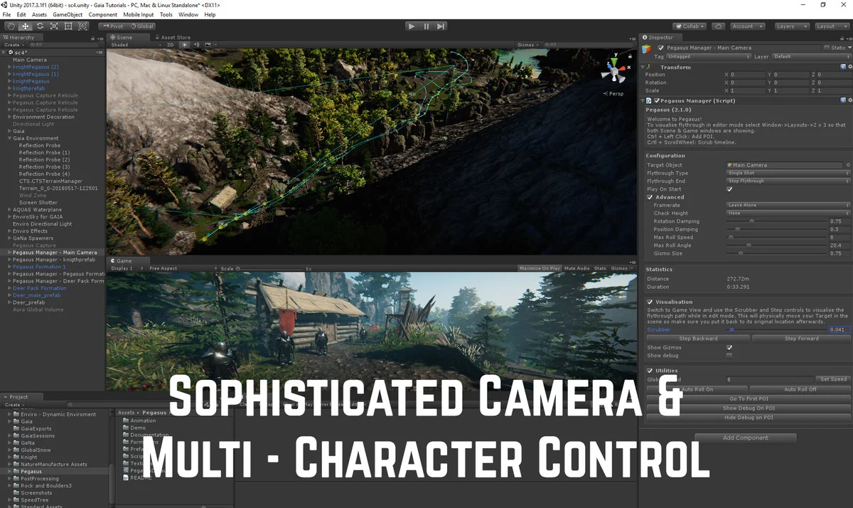 Pegasus – Flythroughs for Unity 6 asset