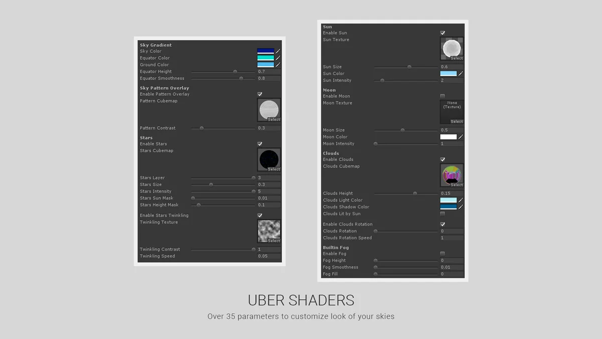 Polyverse Skies | Low Poly Skybox Shaders asset