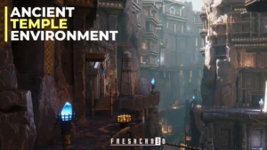 Ancient Cave Ruins (Ancient Temple Ruins, Ancient Valley )