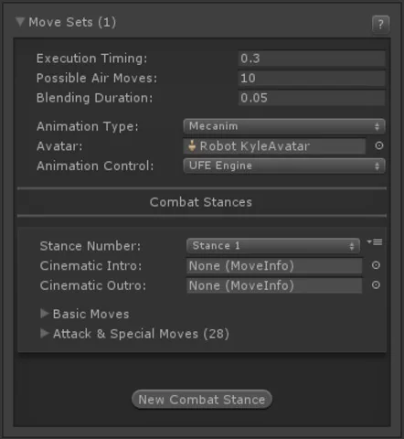 Universal Fighting Engine 2 (PRO) asset