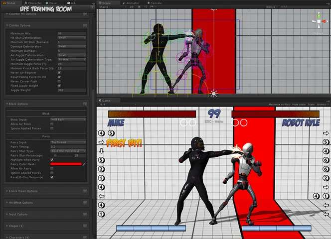 Universal Fighting Engine 2 (PRO) asset
