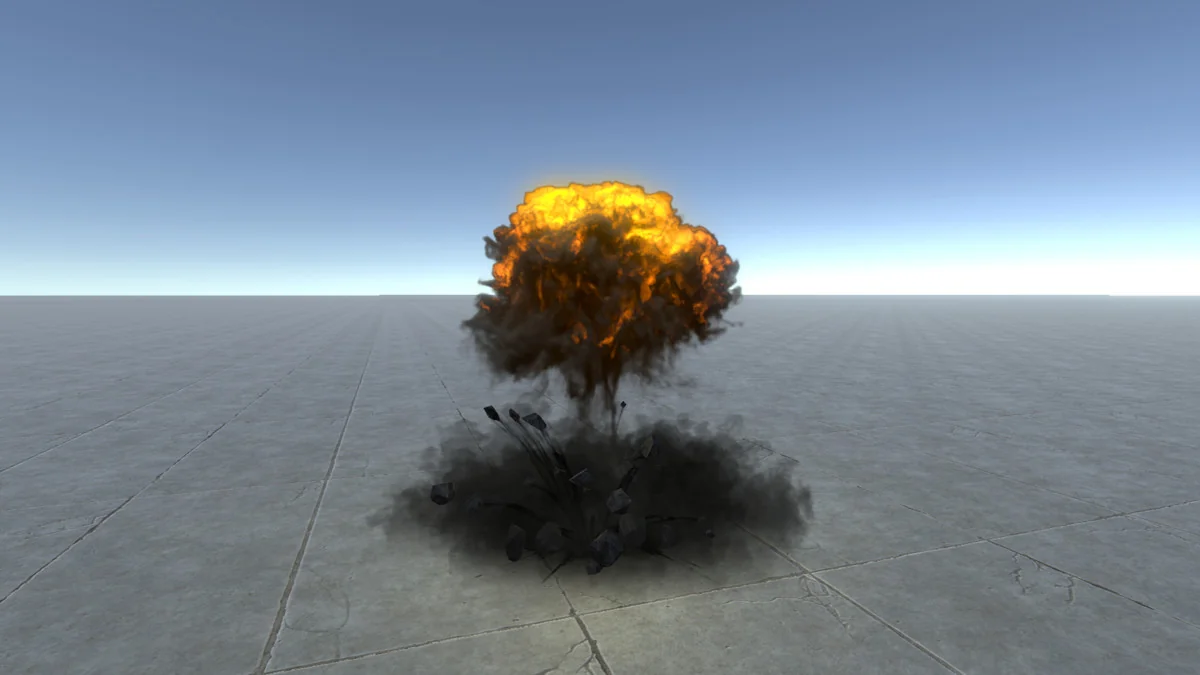 HQ Realistic explosions asset