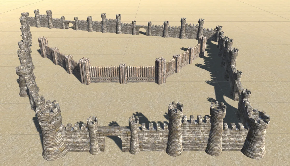 Auto Fence & Wall Builder asset