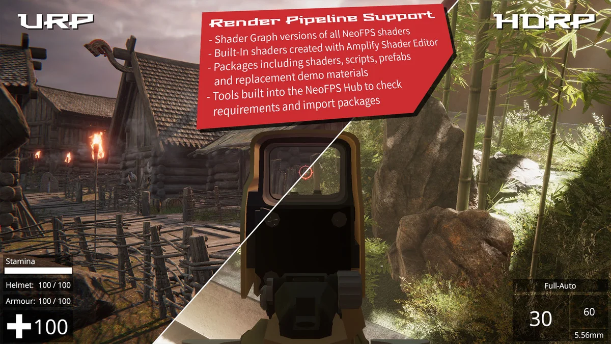 NeoFPS: FPS Controller, Template & Toolkit asset