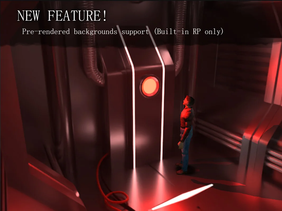 Retro Horror Template asset