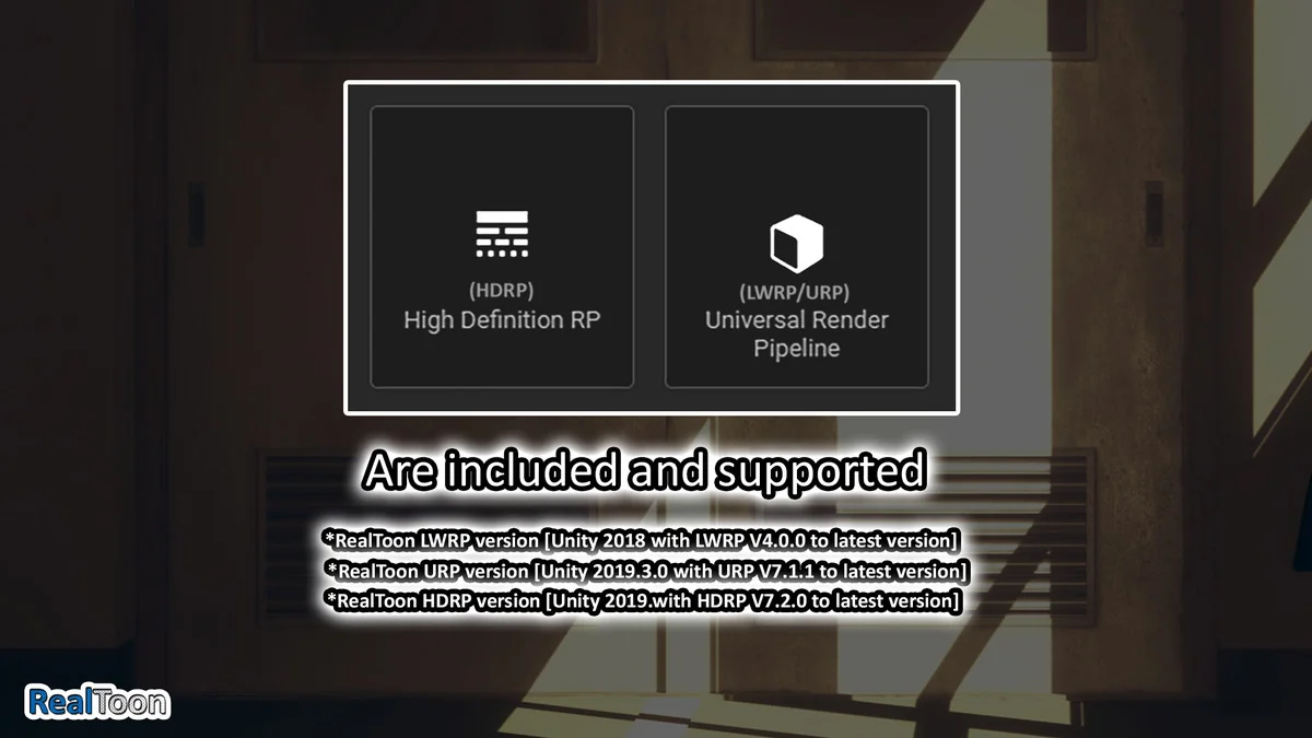 RealToon (Pro Anime/Toon Shader) asset