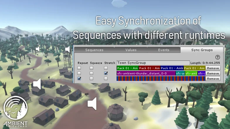 Ambient Sounds – Interactive Soundscapes for Unity 6 asset