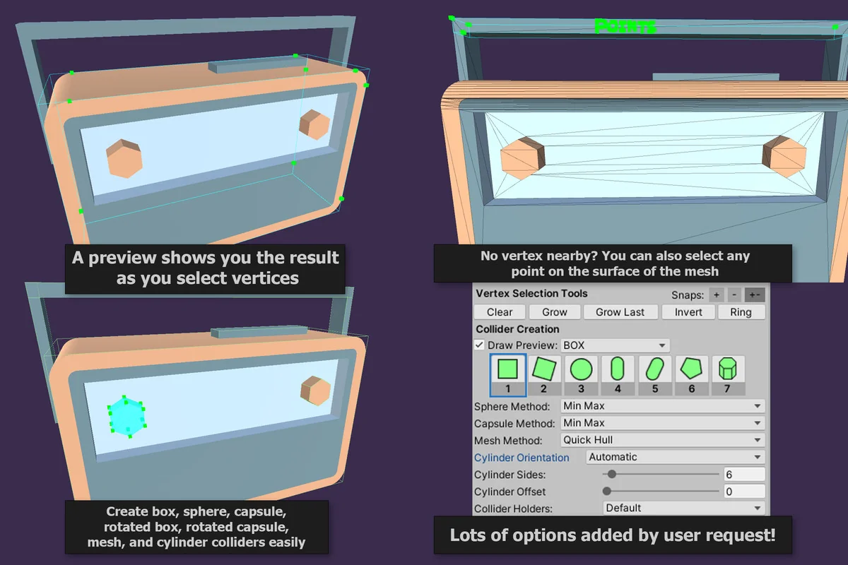 Easy Collider Editor asset