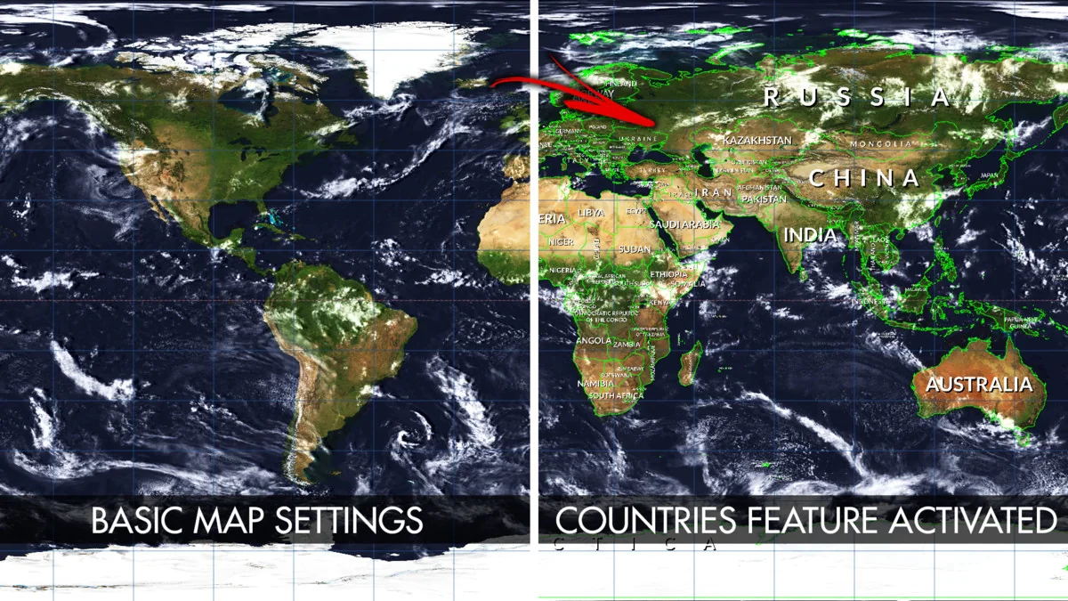 World Map 2D Edition 2 asset