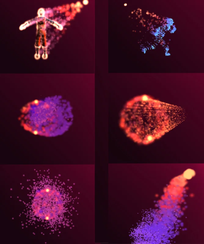 Particle Dynamic Magic 2: Decal, Spline, AI Particles & dynamics asset