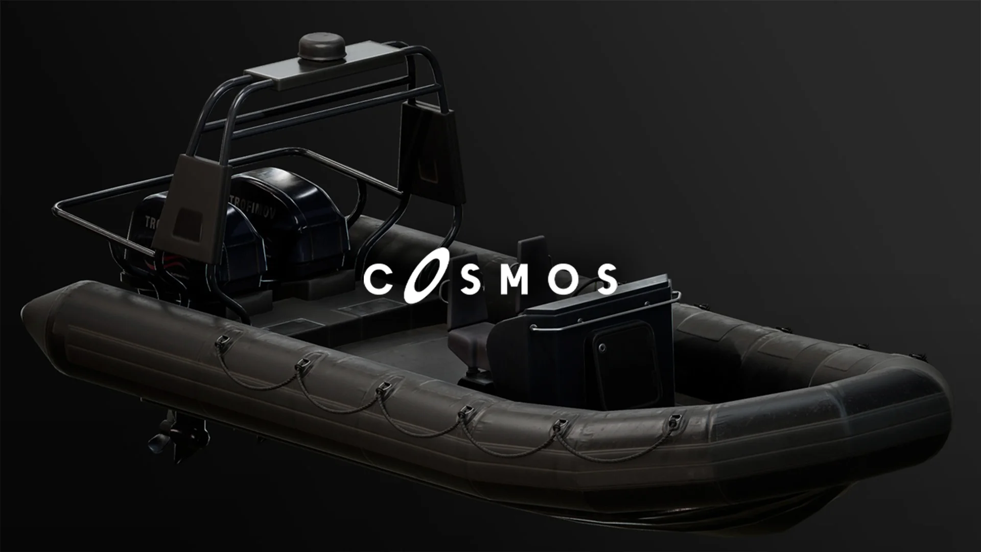 Military Boat - Rigged/BP Controllable W/Skins ( Military Boat Boats Soldier )