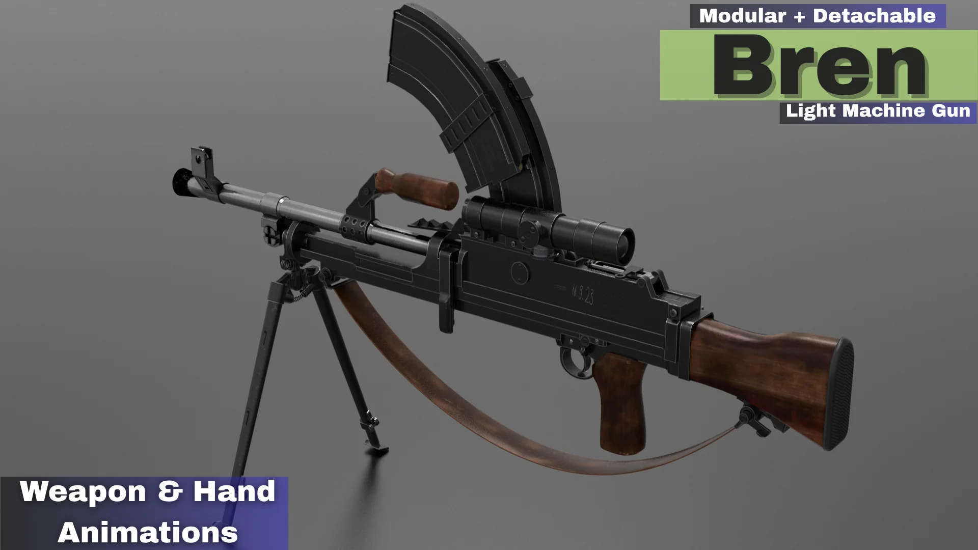 Bren Light Machine Gun LMG