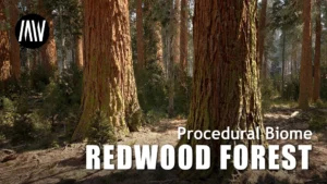 MW Redwood Forest Trees Biome