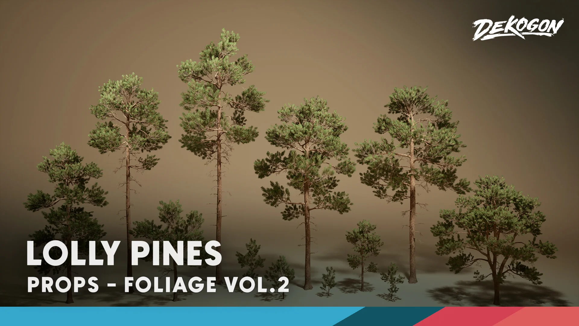 Foliage VOL.2 - Pines (Nanite and Low Poly)