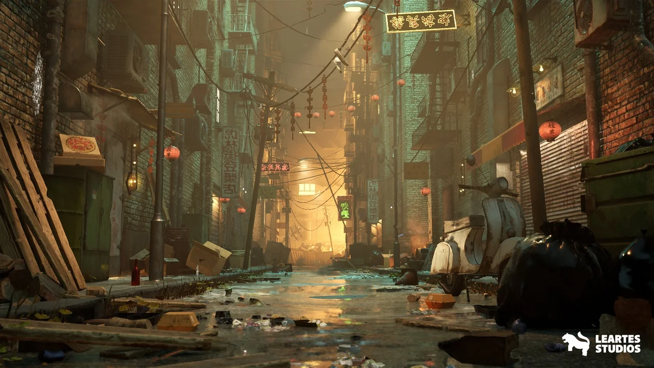 Chinese Alley Environment ( Chinese Alley Alley Alley Chinese Alley Chinese 3D )