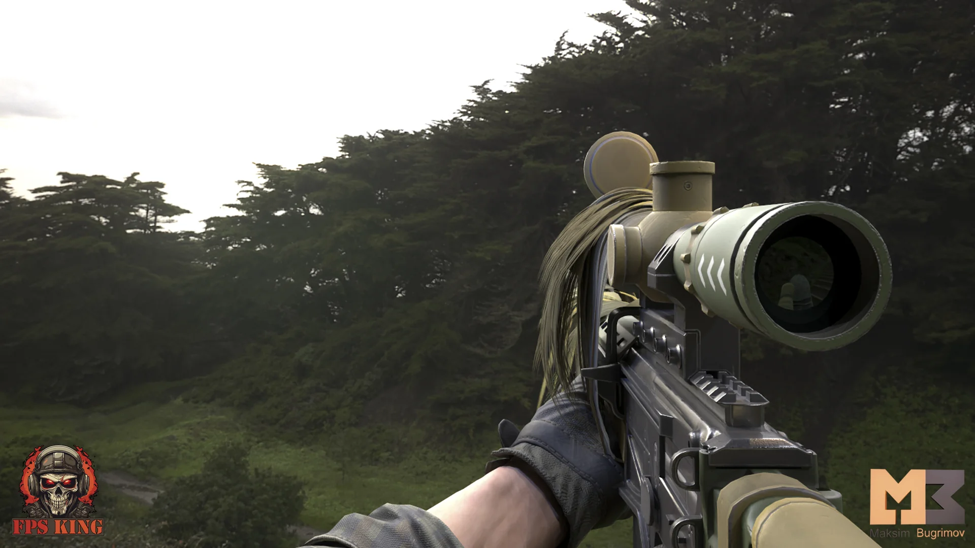 FPS Sniper Rifle 03 (Animations)