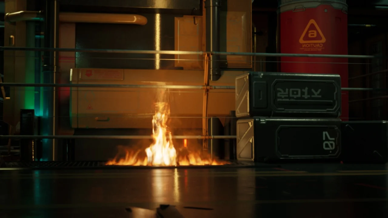 Cinematic Fire 3D VDB Pack loop